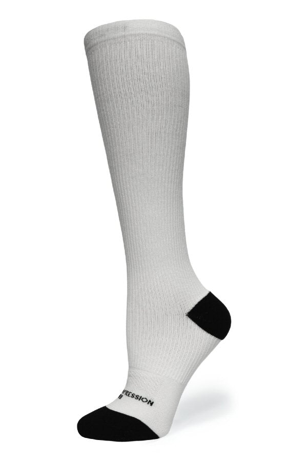 White Compression Socks - Equine Exchange Tack Shop