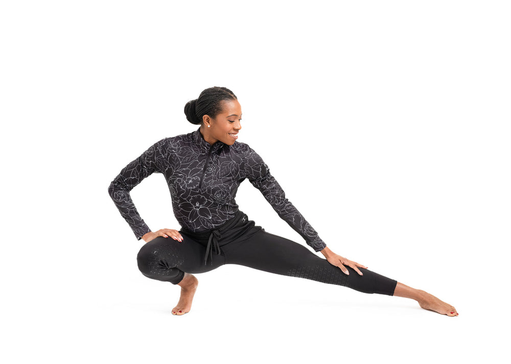 Drawstring Breeches in Black - Equine Exchange Tack Shop