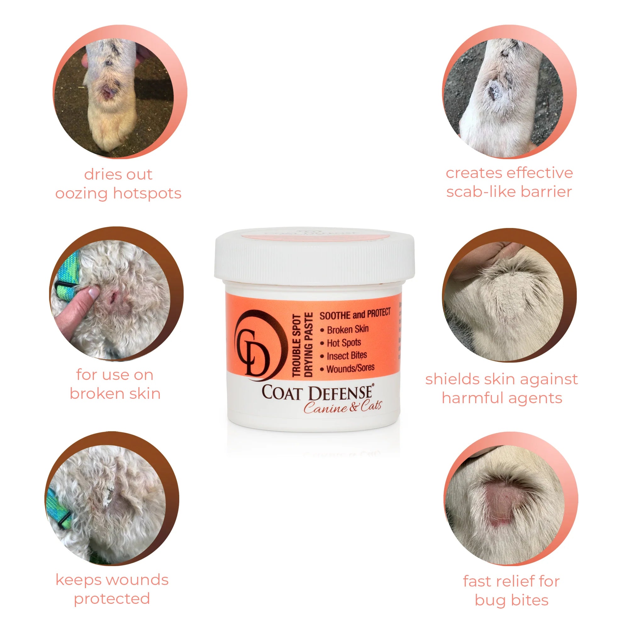 Coat Defense Trouble Spot Pet Paste - Equine Exchange Tack Shop