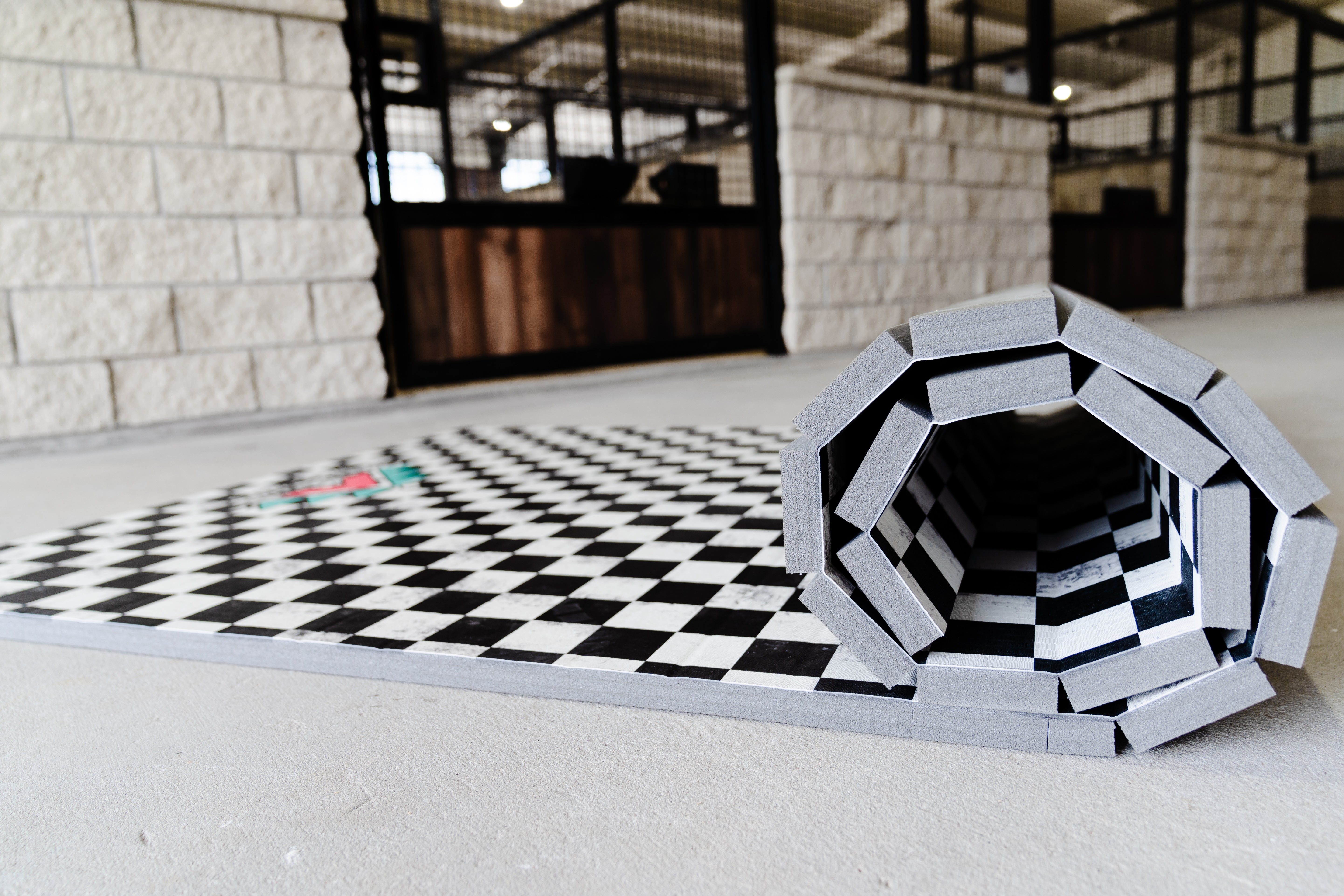 5x10ft Checkered Stall Mat - Equine Exchange Tack Shop