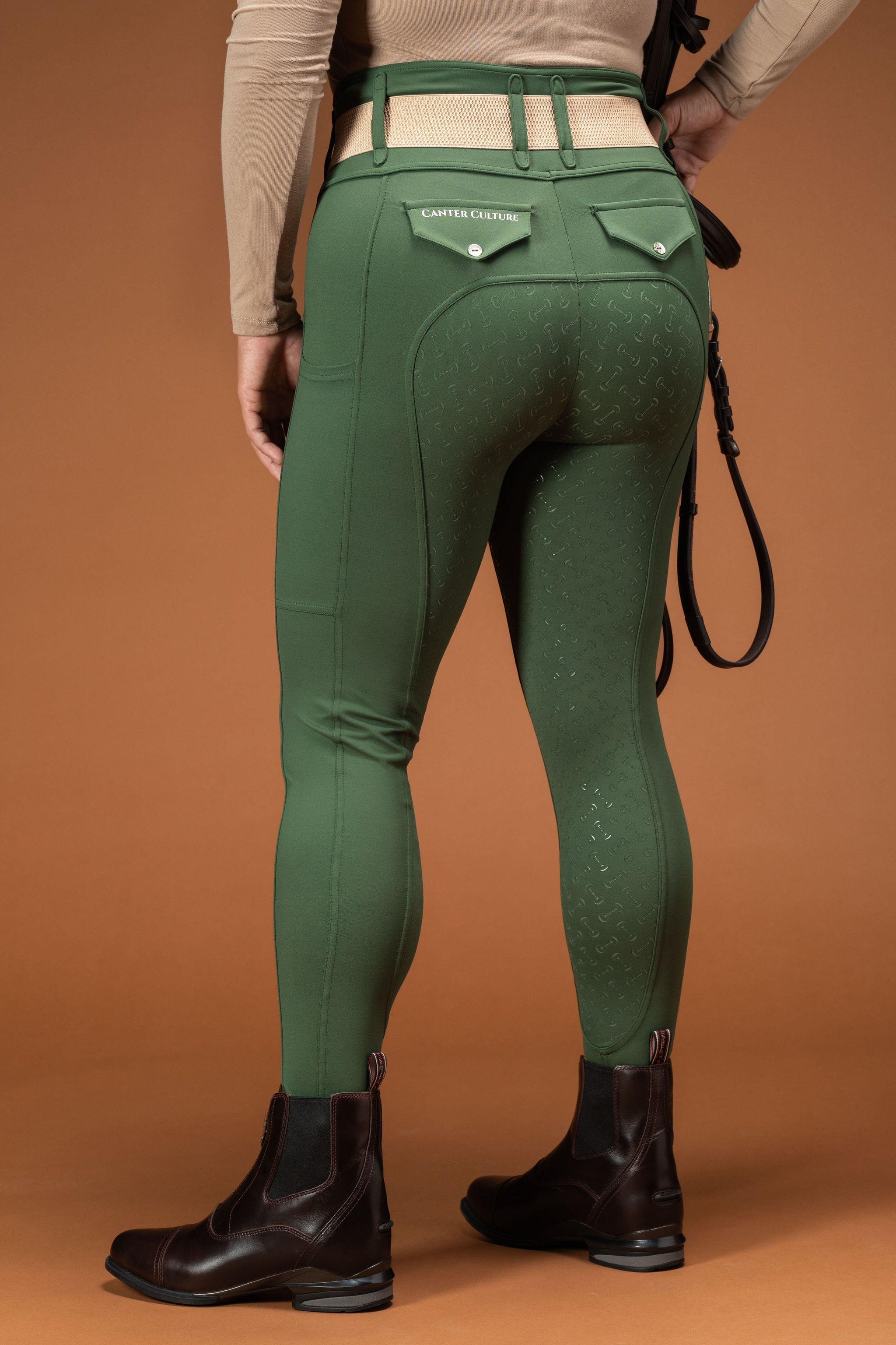 Athletic Breech - Evergreen - Equine Exchange Tack Shop