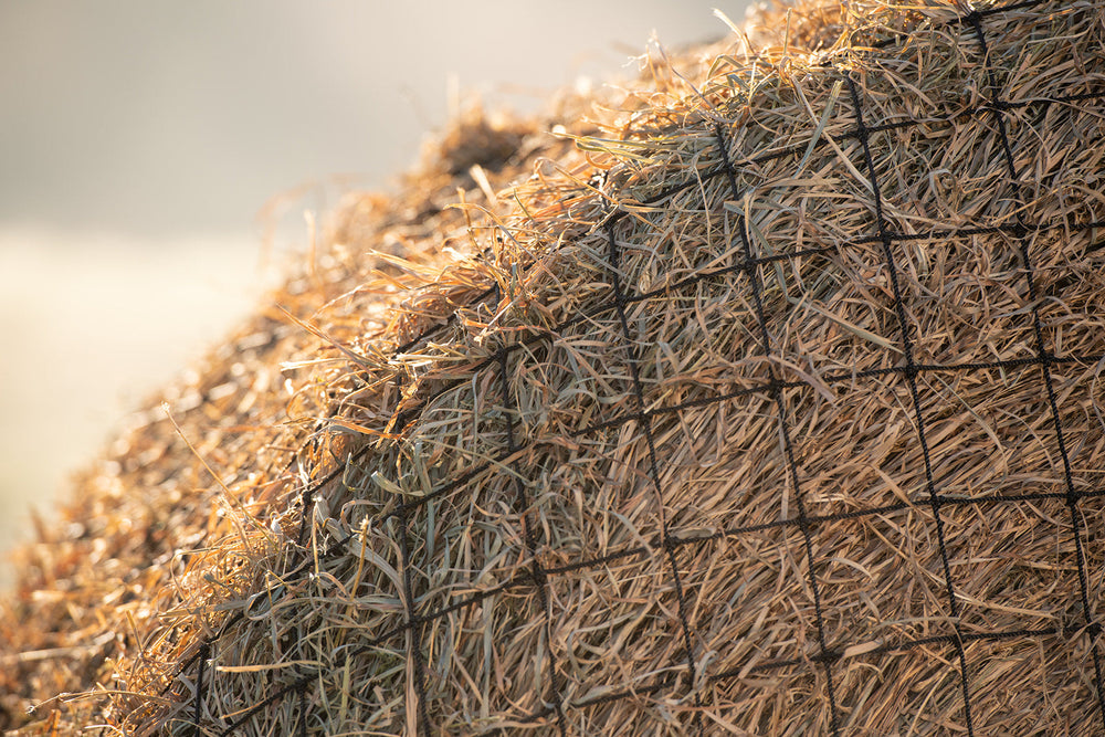 Livestock Round Bale Hay Net - 3" Holes - Equine Exchange Tack Shop