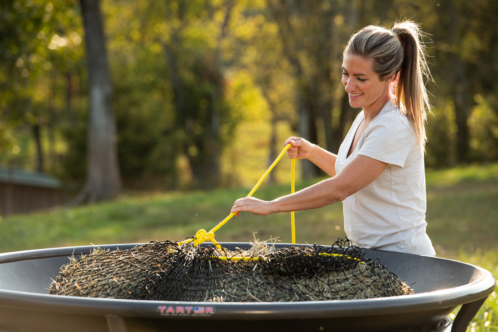 Hay Net for Tarter Equine Hay Basket (Basket Sold Separately) - Equine Exchange Tack Shop