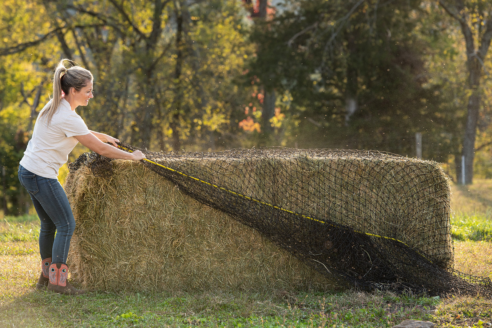 Large Square Bale Hay Net - Equine Exchange Tack Shop