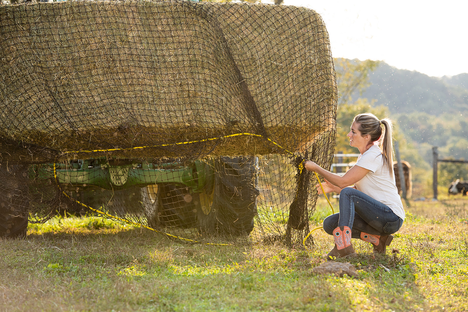 Large Square Bale Hay Net - Equine Exchange Tack Shop