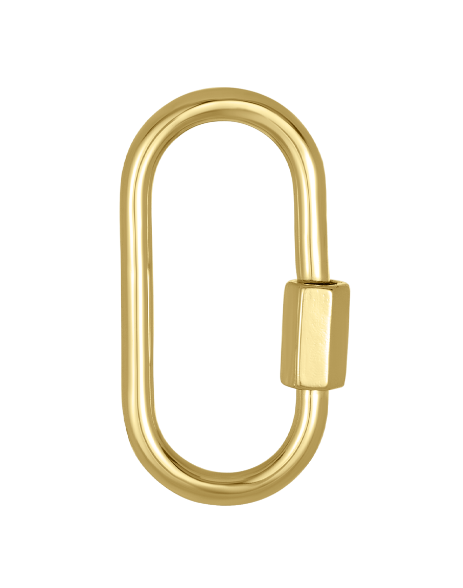 Oval Charm Lock