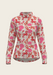 Peony in Pink Ladies Casual Button Shirt - Equine Exchange Tack Shop