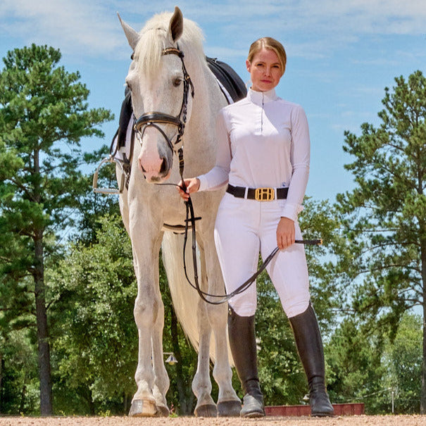 Evolution Mid-Waist Competition Breeches - Equine Exchange Tack Shop