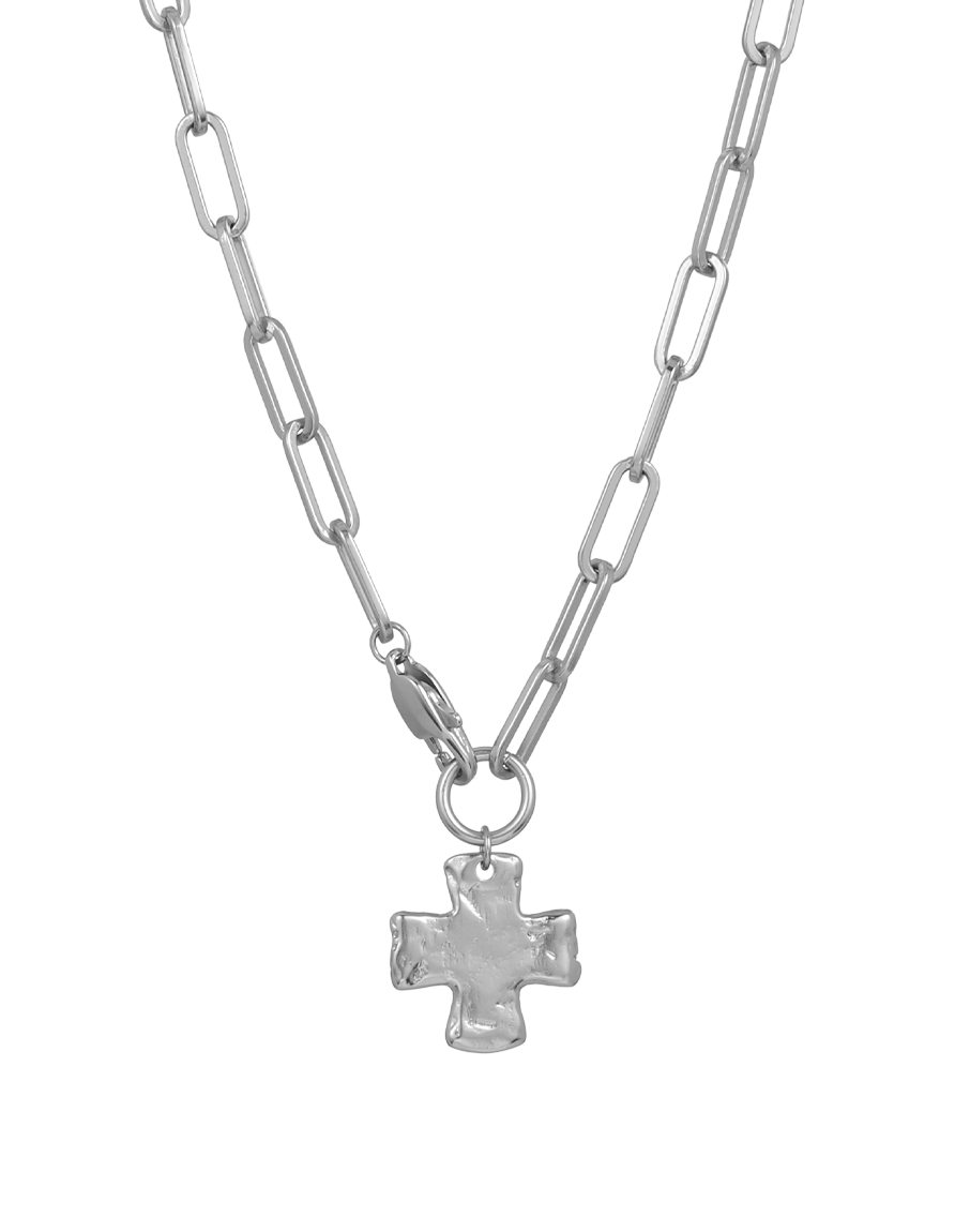 Chunky Cross Chain Necklace - Equine Exchange Tack Shop