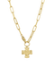 Chunky Cross Chain Necklace - Equine Exchange Tack Shop