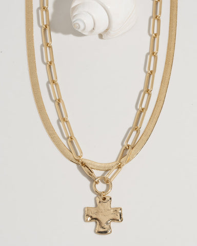 Chunky Cross Necklace Set - Equine Exchange Tack Shop