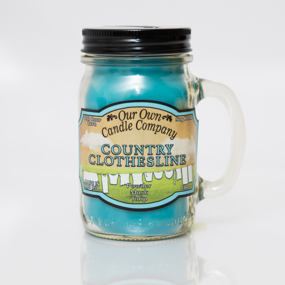 Country Clothesline Candle