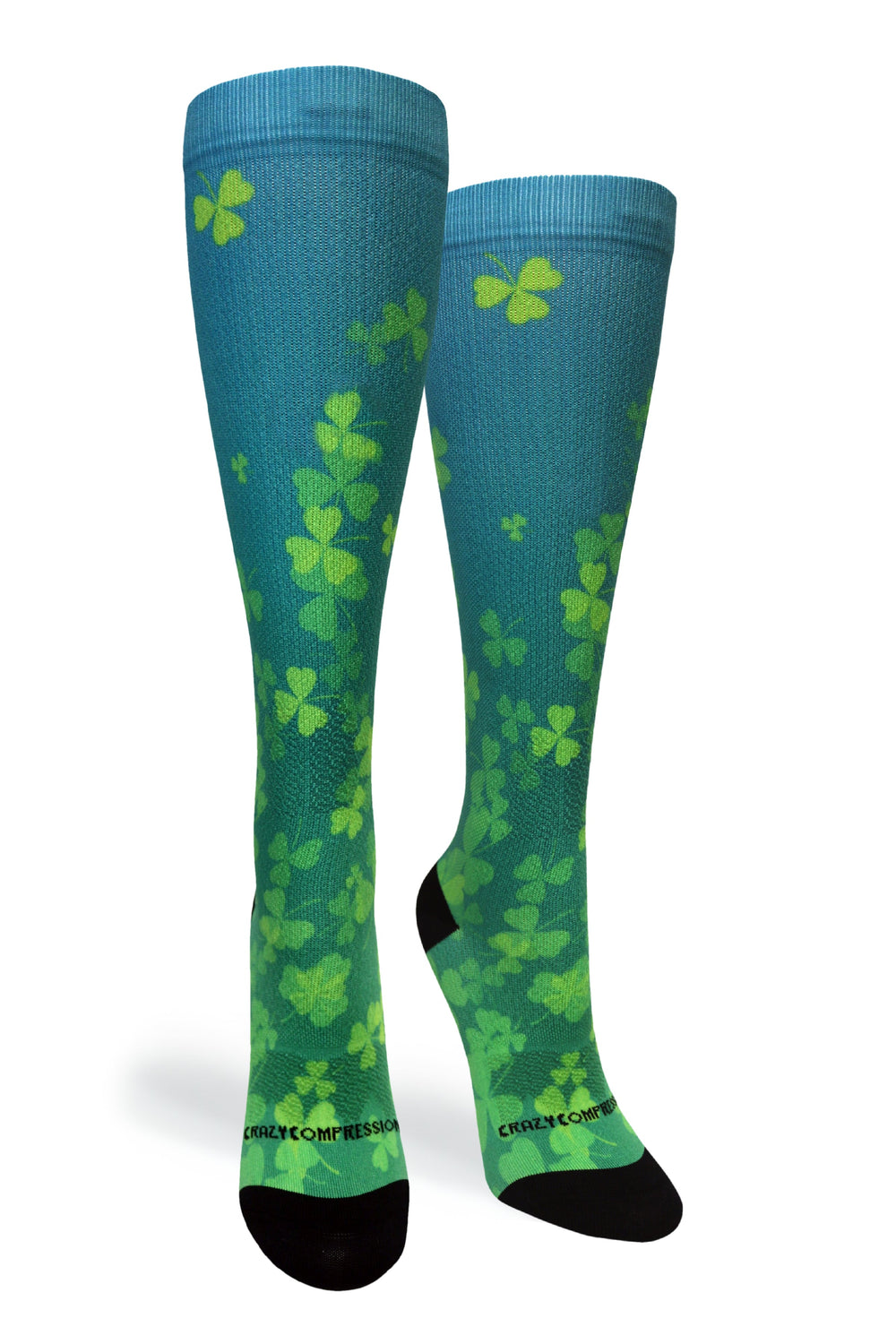 Cloverfields Blue Compression Socks - Equine Exchange Tack Shop