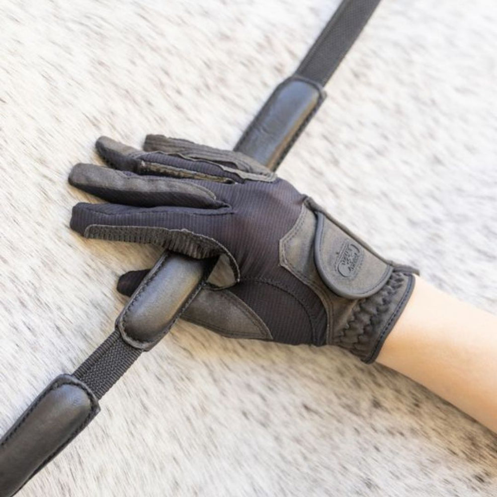Comfort Connect Rein - Intermittent Padding for Equal Rein Length and Hand Support - Equine Exchange Tack Shop
