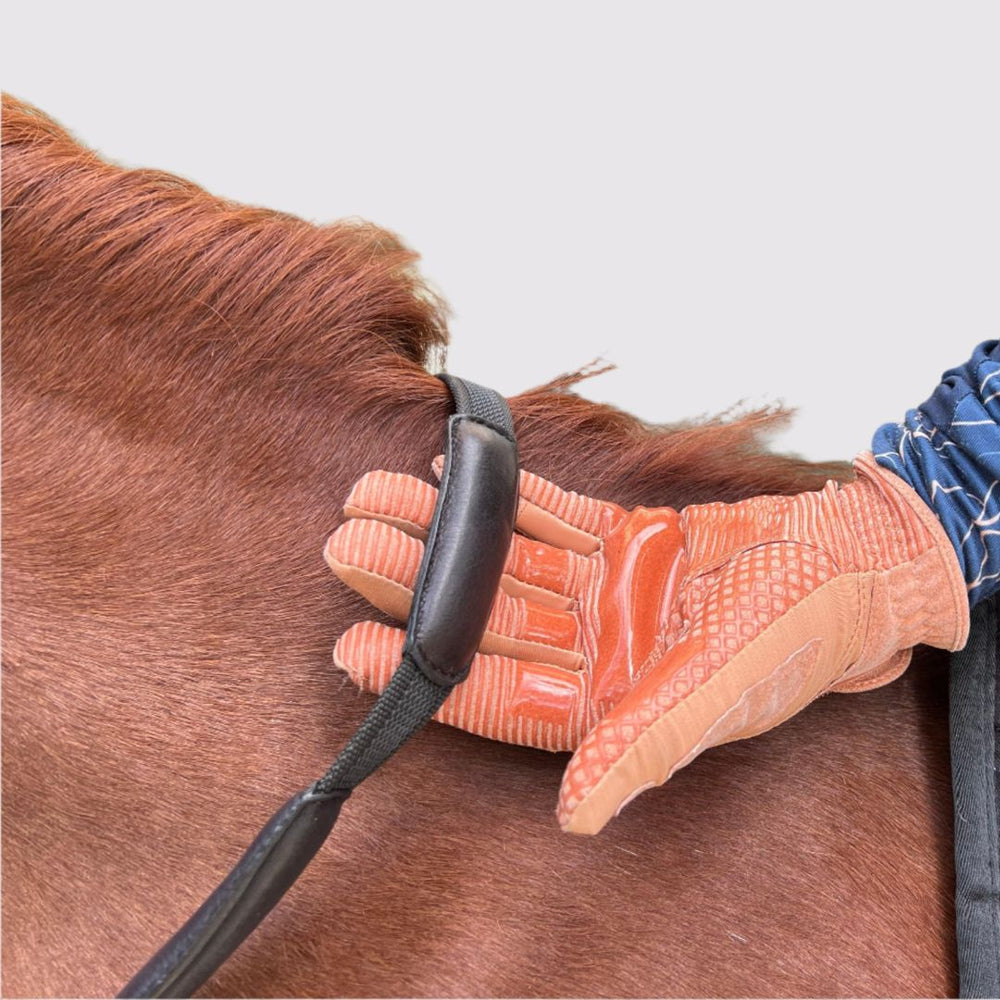 Comfort Connect Rein - Intermittent Padding for Equal Rein Length and Hand Support - Equine Exchange Tack Shop