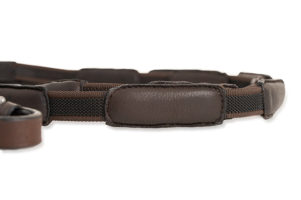 Comfort Connect Rein - Intermittent Padding for Equal Rein Length and Hand Support - Equine Exchange Tack Shop