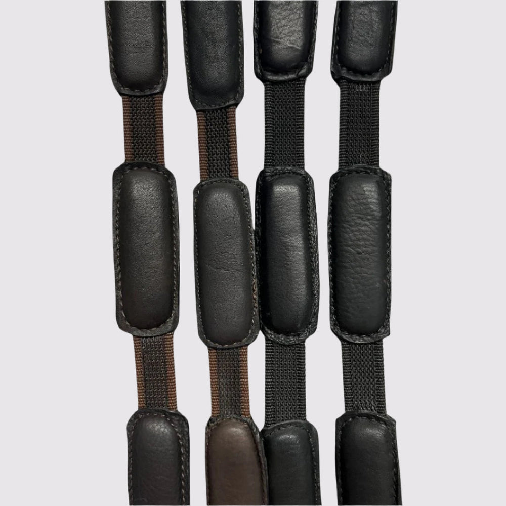 Comfort Connect Rein - Intermittent Padding for Equal Rein Length and Hand Support - Equine Exchange Tack Shop