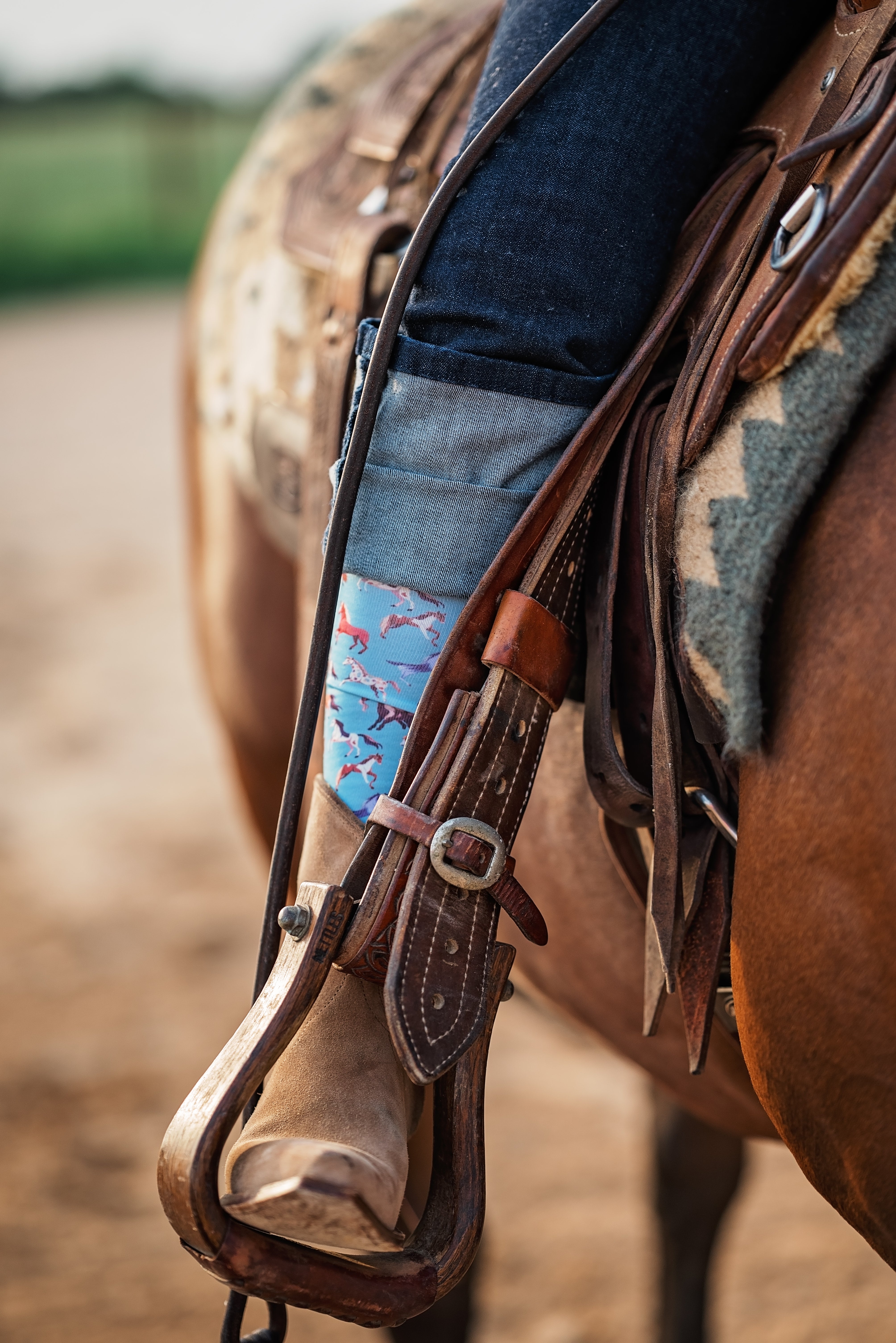 Horsin' Around Boot Socks - Petite
