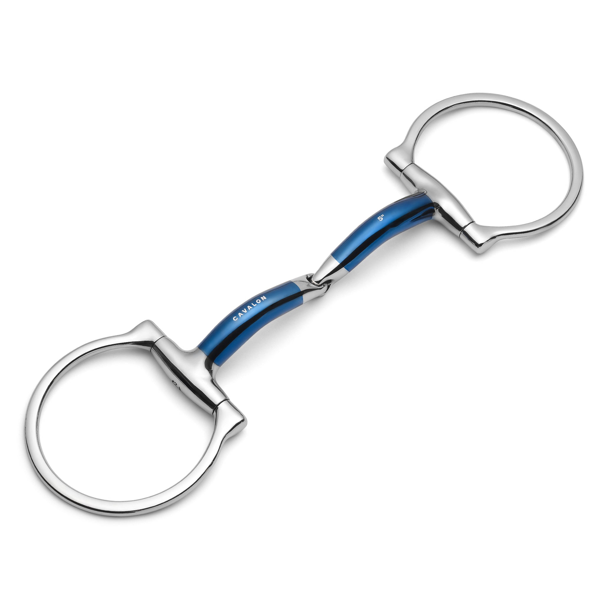 D-Ring Locking Single Joint Sweet Iron Snaffle - Equine Exchange Tack Shop
