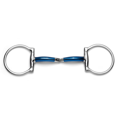 D-Ring Locking Single Joint Sweet Iron Snaffle - Equine Exchange Tack Shop