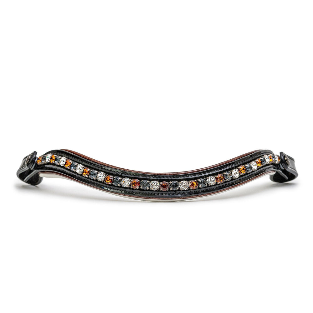 Taos Black Patent Leather Snaffle Bridle - Equine Exchange Tack Shop