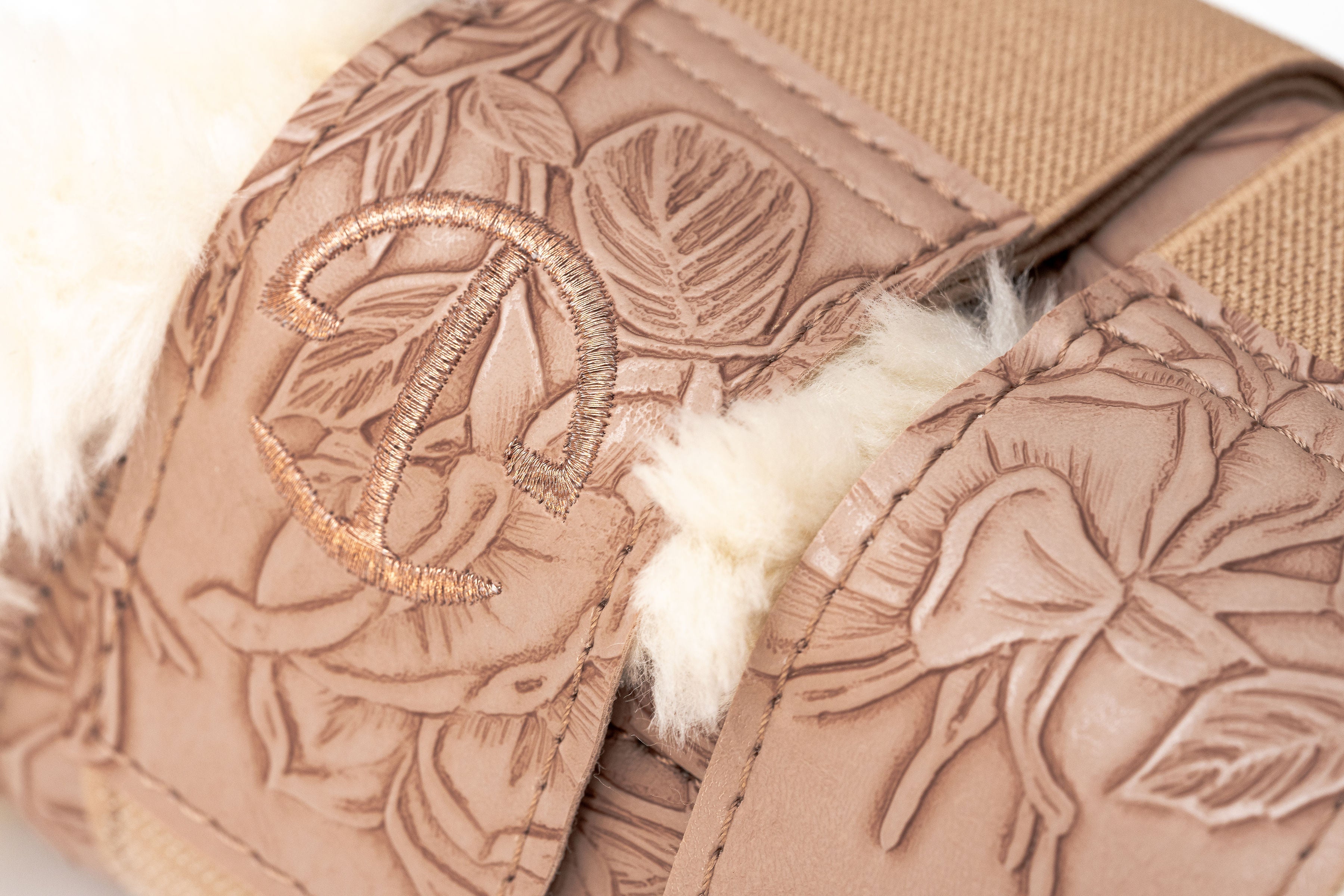 Romance Collection Brushing Boots - Champagne - Equine Exchange Tack Shop
