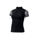 Charlie Short Sleeve Lace Riding Shirt - Black - Equine Exchange Tack Shop