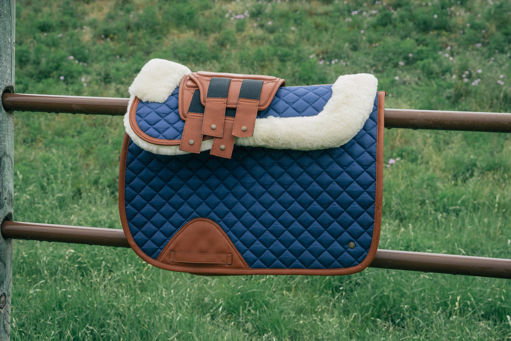 Merino Wool Fleece Half Pad - Equine Exchange Tack Shop