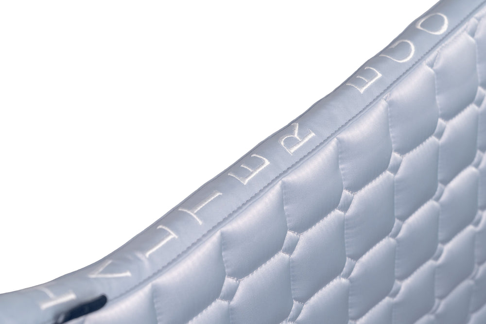 Satin Classic Dressage Saddle Pad - Lavender Mist - Equine Exchange Tack Shop