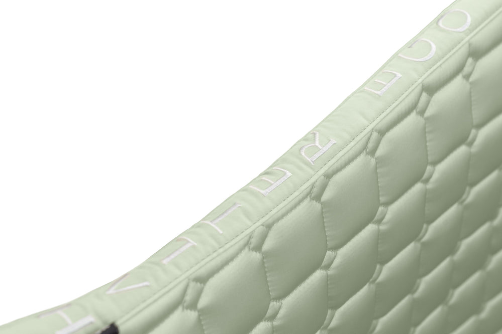 Satin Classic Jump Saddle Pad - Mint Sorbet - Equine Exchange Tack Shop