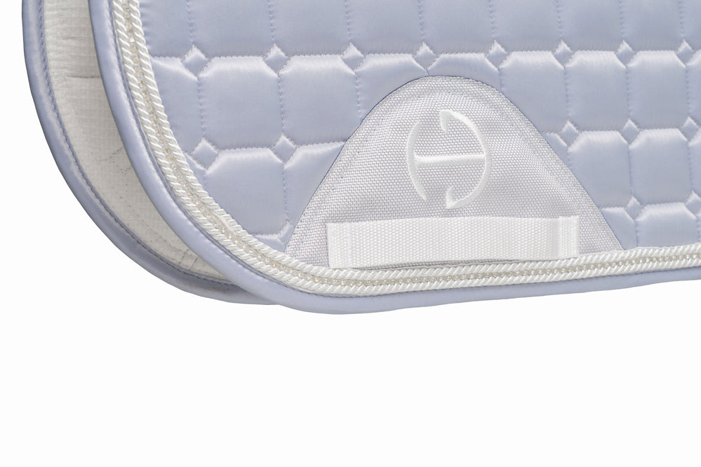 Satin Classic Jump Saddle Pad - Lavender Mist - Equine Exchange Tack Shop