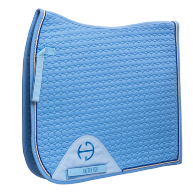 European Cotton Dressage Saddle Pad - Sky Blue - Equine Exchange Tack Shop