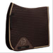 European Cotton Dressage Saddle Pad - Chocolate - Equine Exchange Tack Shop