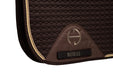 European Cotton Dressage Saddle Pad - Chocolate - Equine Exchange Tack Shop