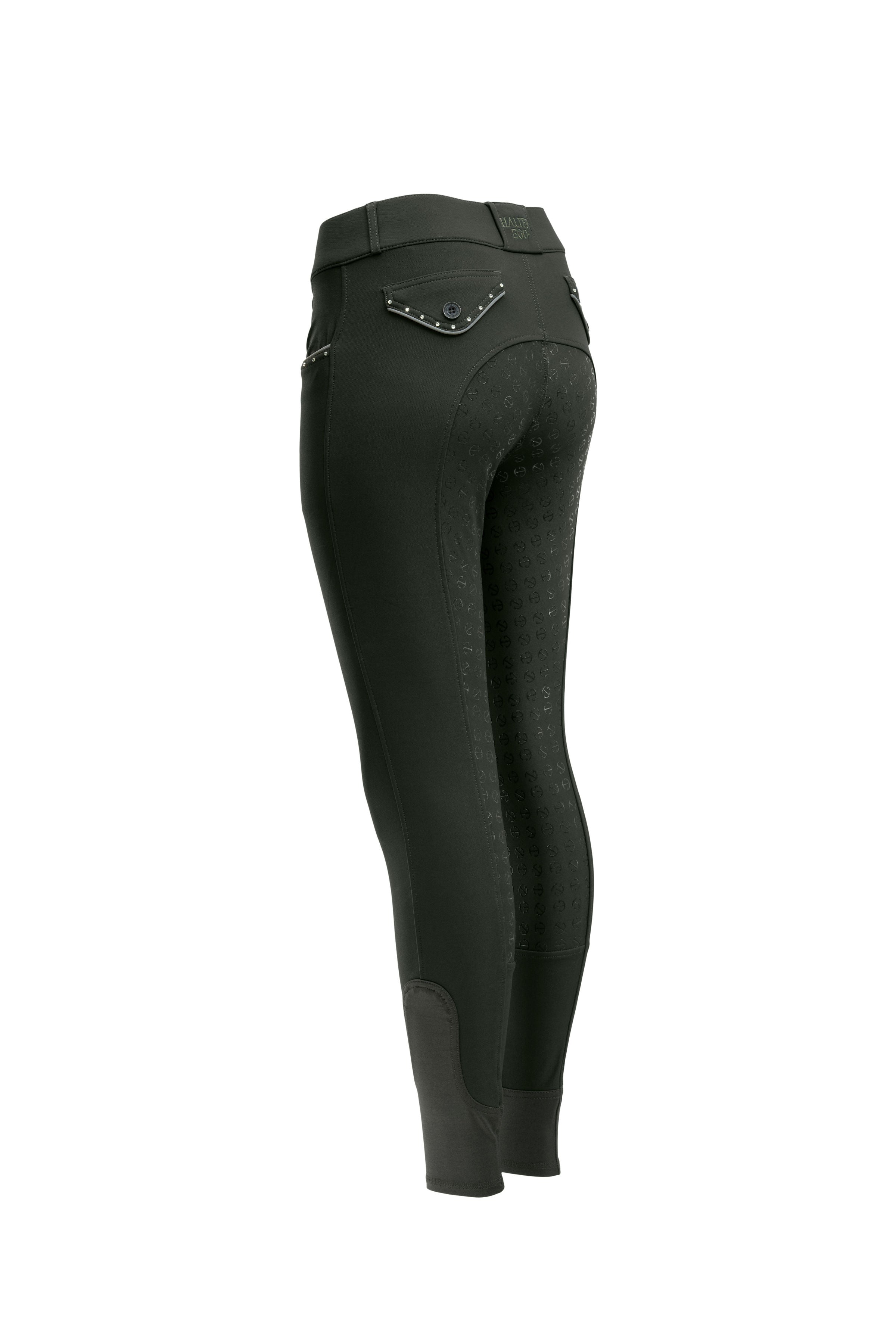 Evolution Full Seat Breeches - Mid Waist - Khaki - Equine Exchange Tack Shop