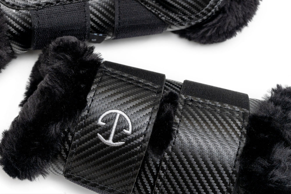 Carbon Tech Collection Brushing Boots - Black - Equine Exchange Tack Shop