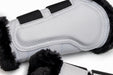 Halter Ego® Brushing Boots - White / Black - Equine Exchange Tack Shop