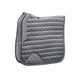 Satin Classic Dressage Saddle Pad (COB) - Platinum - Equine Exchange Tack Shop