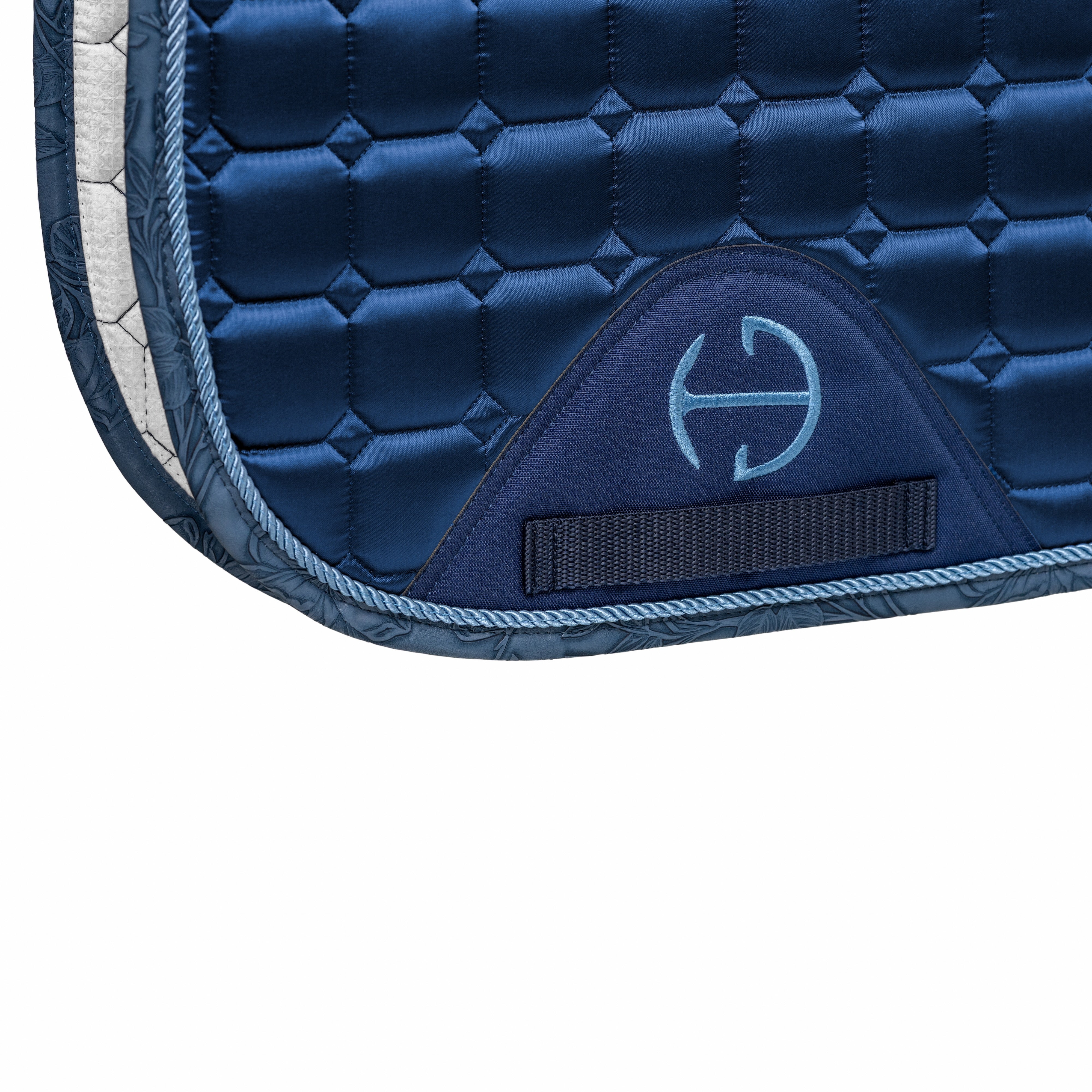 Satin Classic Jump Saddle Pad - Prussian Blue