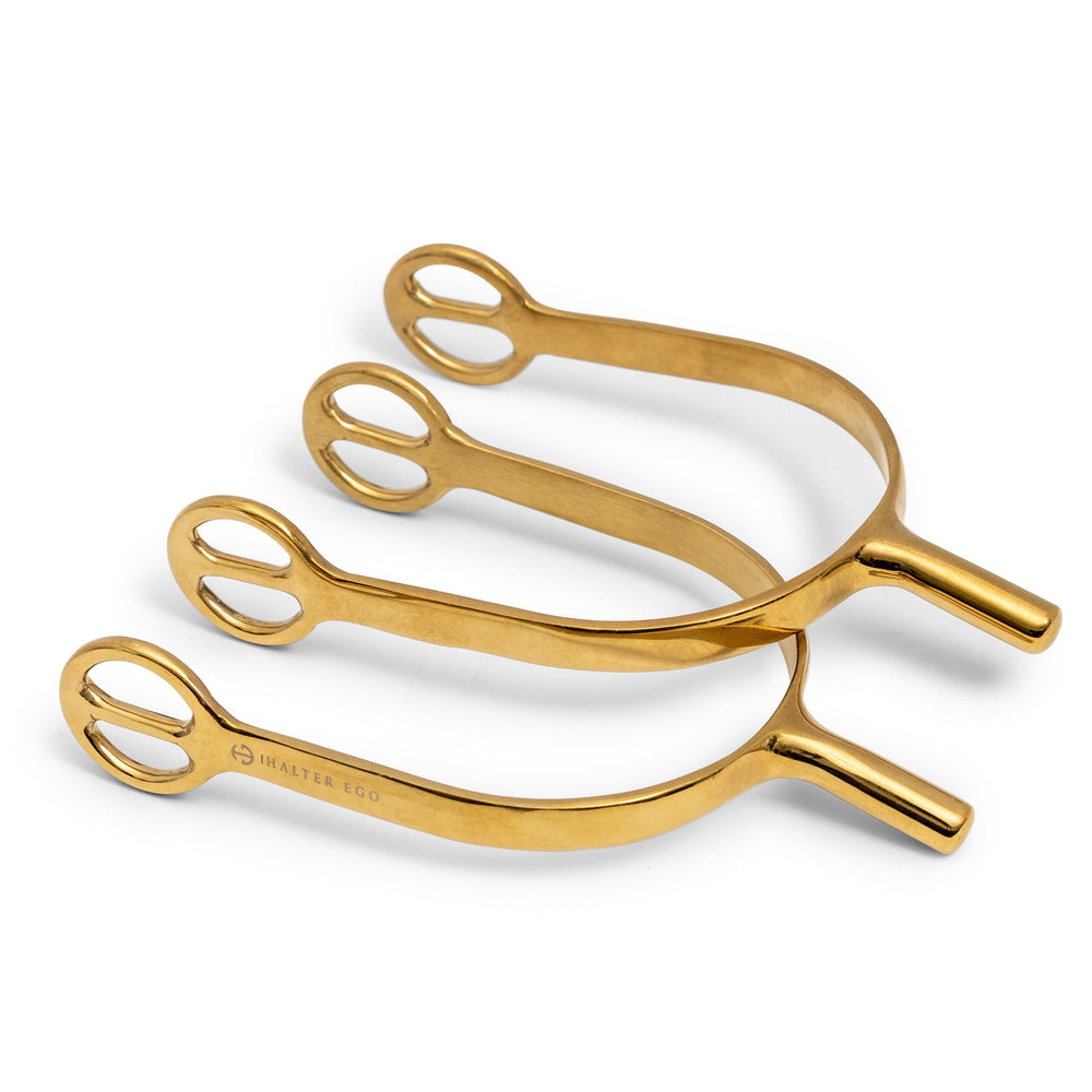 Gold Long Shank Spurs - Equine Exchange Tack Shop