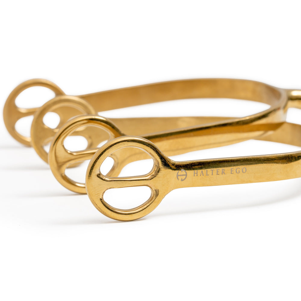 Gold Long Shank Spurs - Equine Exchange Tack Shop