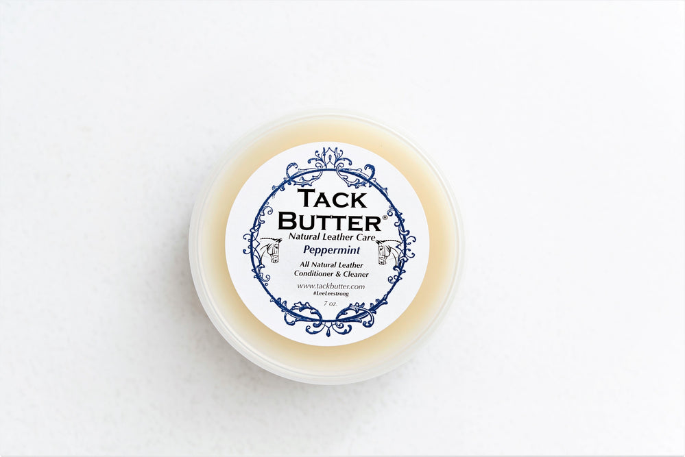 Tack Butter Natural Leather Conditioner & Cleaner in Peppermint - Equine Exchange Tack Shop