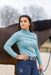 Patton Side Zip Pullover - Ocean - Equine Exchange Tack Shop