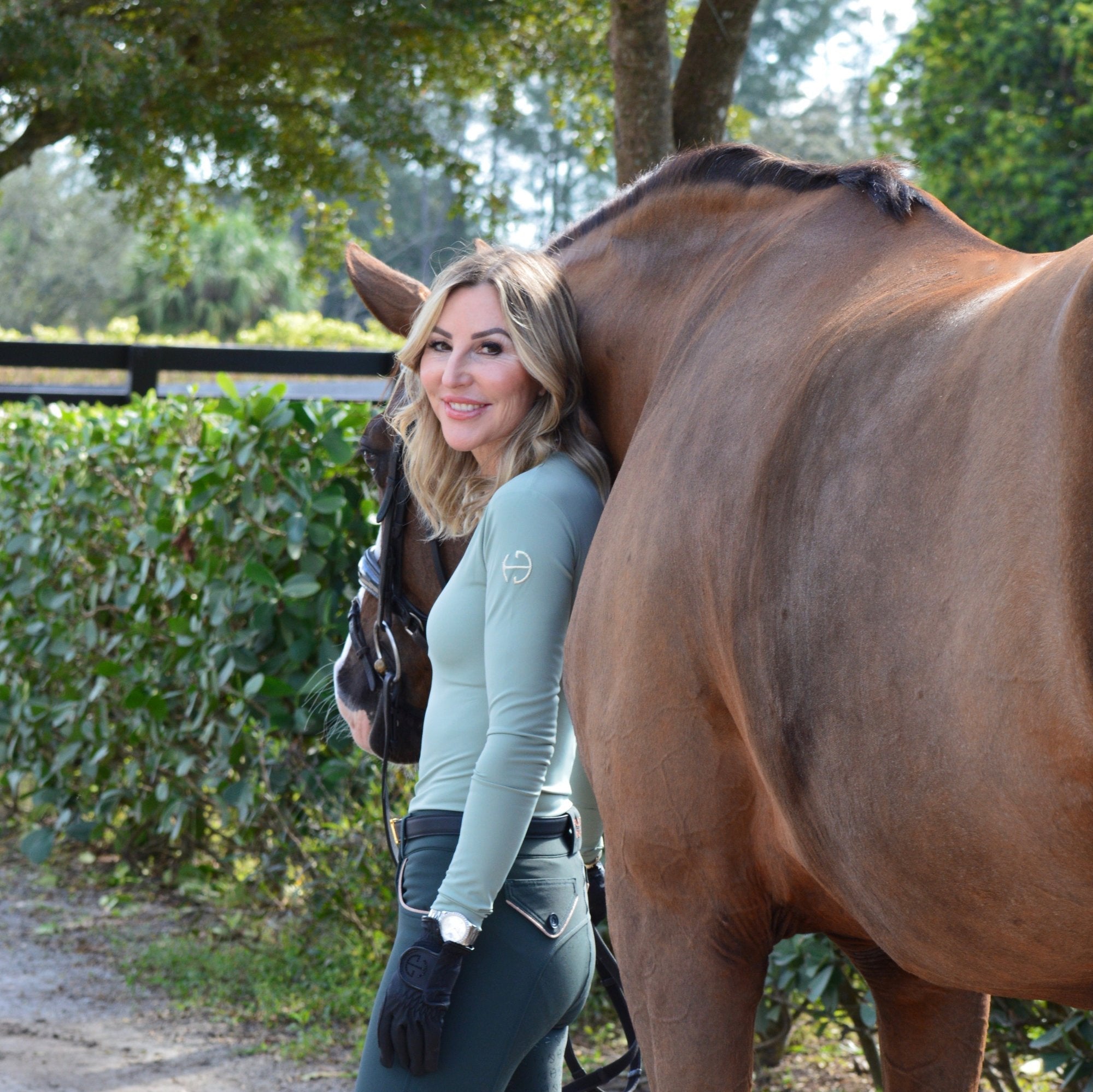 Ashley - Long Sleeve Baselayer - Equine Exchange Tack Shop