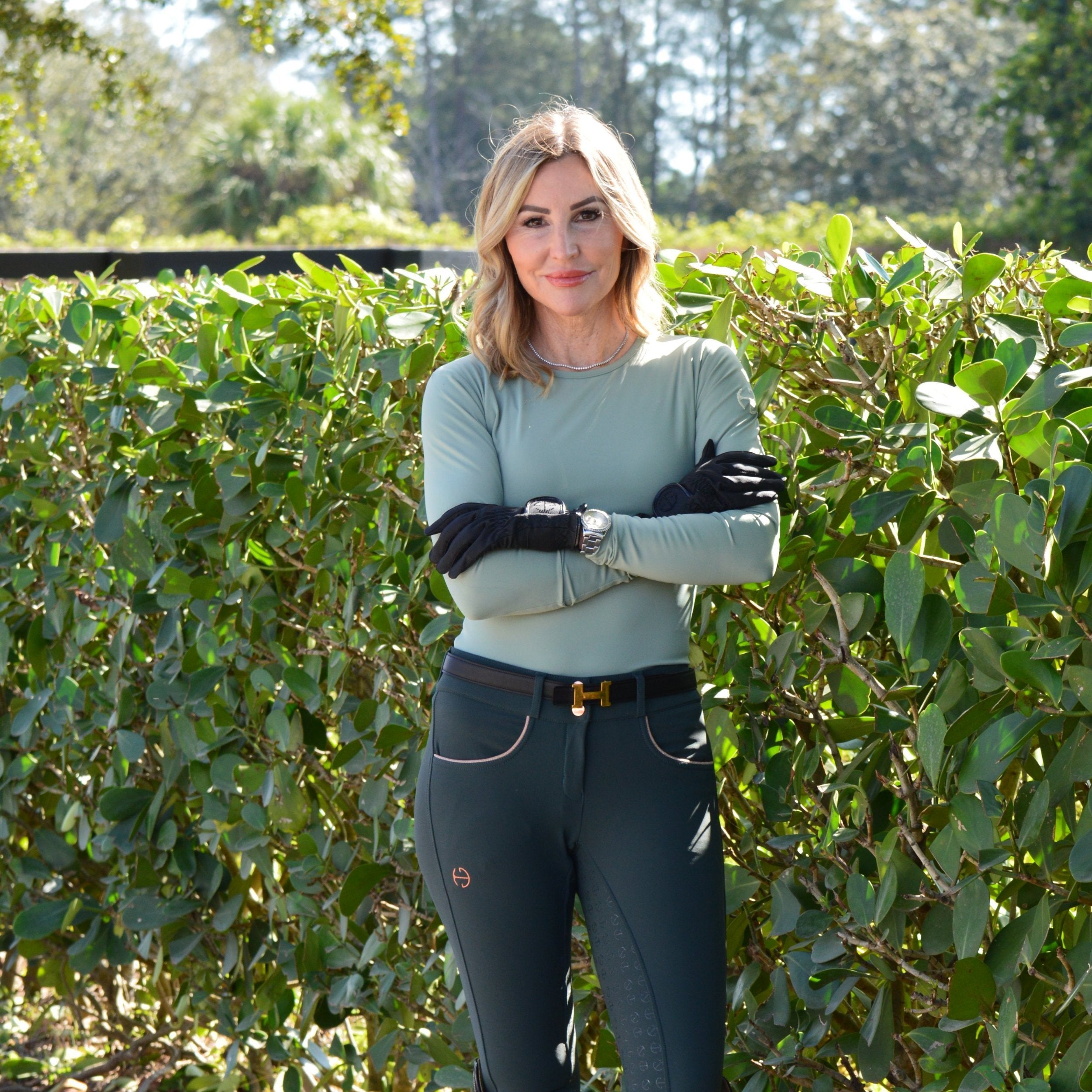 Ashley - Long Sleeve Baselayer - Equine Exchange Tack Shop