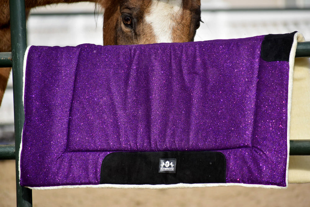 Purple Amethyst Western Saddle Pad - Equine Exchange Tack Shop