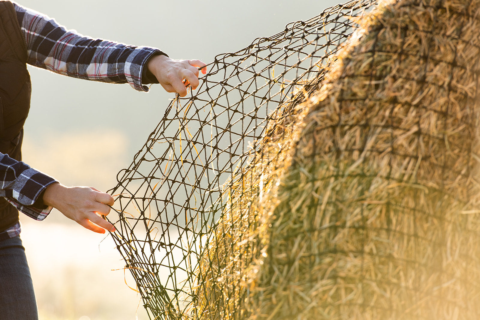 Round Bale Hay Net - Equine Exchange Tack Shop