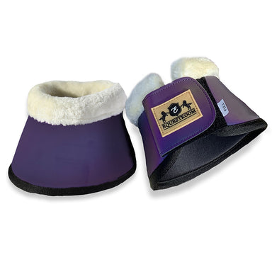 Dark Orchid Bell Boots - Equine Exchange Tack Shop