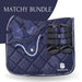Deep Sapphire Saddle Pad Set - Equine Exchange Tack Shop