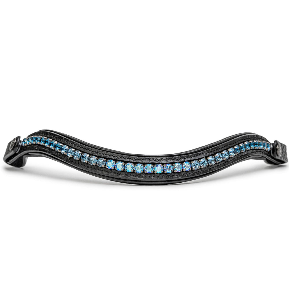 Doc Marten Black Leather Snaffle Bridle w/Removable Flash - Equine Exchange Tack Shop